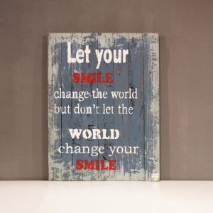 Tranh Pallet Let Your Smile WOO-021