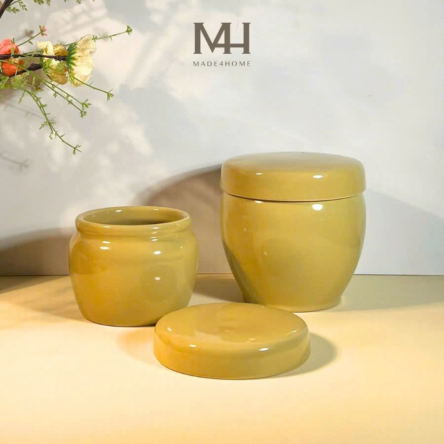 Hũ Gốm Sứ Đựng Thực Phẩm Các Loại