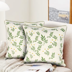 Vỏ gối vải poly thêu Aloisia