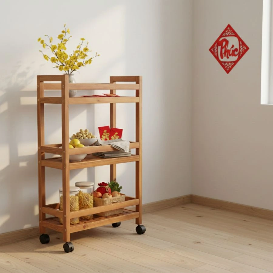 Kệ đa năng có bánh xe Daria