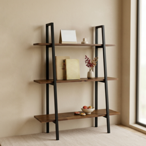 Giá sách gỗ nguyên khối Vejle Etagere