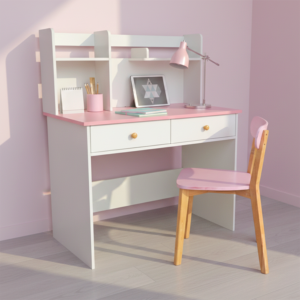 Bộ Bàn Ghế Học Sinh Gỗ MDF Cao Cấp – Thiết Kế Thông Minh, Đáng Yêu Cho Bé