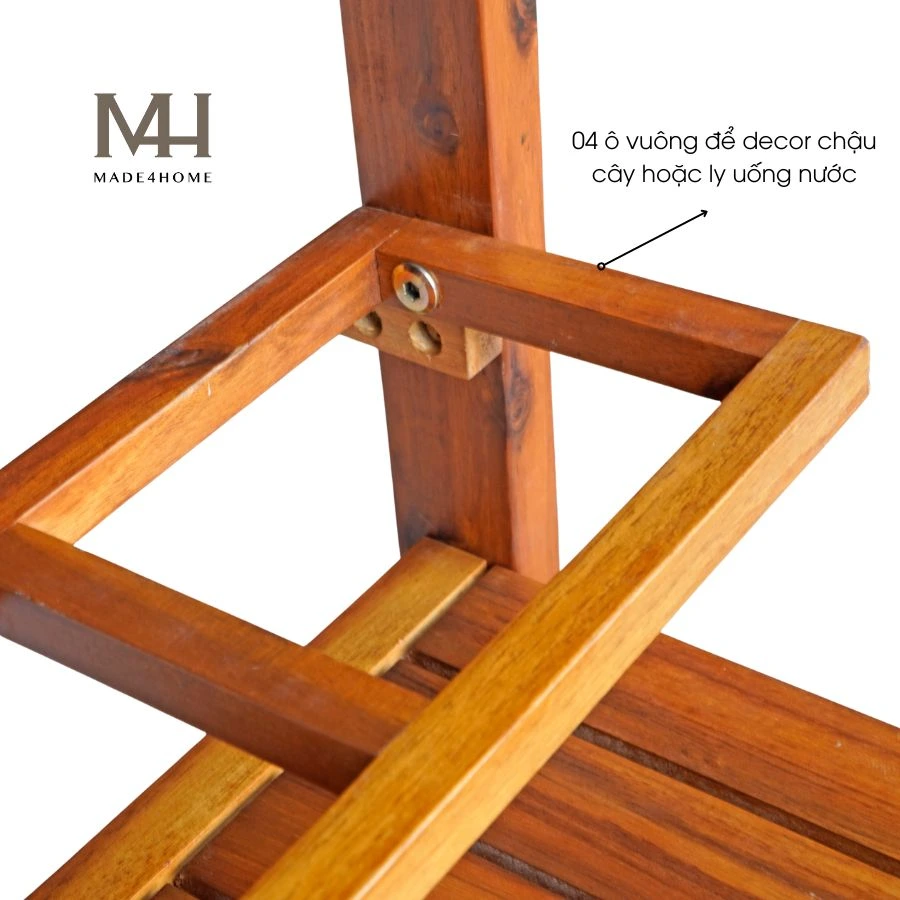 Bàn Gỗ Tràm Treo Ban Công