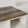 Bàn làm việc kèm hộc Gray- Gỗ MDF phủ Melanin chống trầy