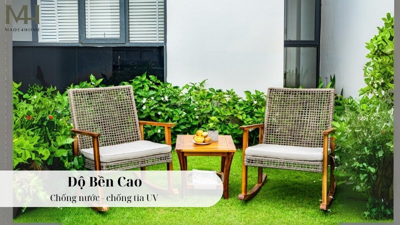 Bàn Ghế Mây Nhựa – Lựa Chọn Hoàn Hảo Cho Không Gian Ngoài Trời