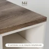 Bàn làm việc kèm hộc Gray- Gỗ MDF phủ Melanin chống trầy