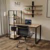 Bàn Làm Việc Lymon – Gỗ MDF - Chân Sắt Sơn Tĩnh Điện
