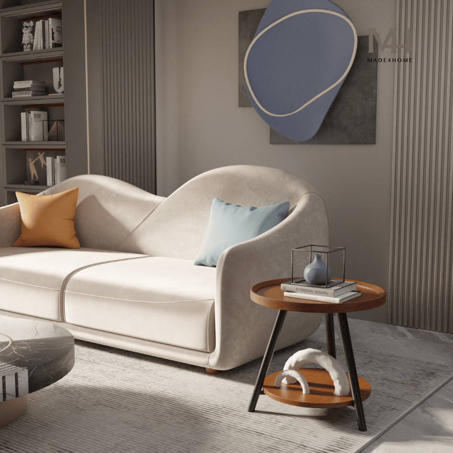 Bàn Trà 2 Tầng Vernestine – Thiết Kế Gỗ Hiện Đại, Dễ Lắp Ráp, Phù Hợp Mọi Không Gian