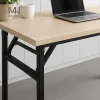 Bàn Làm Việc Gấp Gọn Bruno 120x60 – Có 2 màu Thiết Kế Tiện Lợi, Chân Sắt Chắc Chắn, Mặt Gỗ MDF Cao Cấp 14 Bàn Làm Việc Gấp Gọn Bruno 120x60