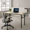 Bàn Làm Việc Gấp Gọn Bruno 120x60 – Có 2 màu Thiết Kế Tiện Lợi, Chân Sắt Chắc Chắn, Mặt Gỗ MDF Cao Cấp 15 Bàn Làm Việc Gấp Gọn Bruno 120x60