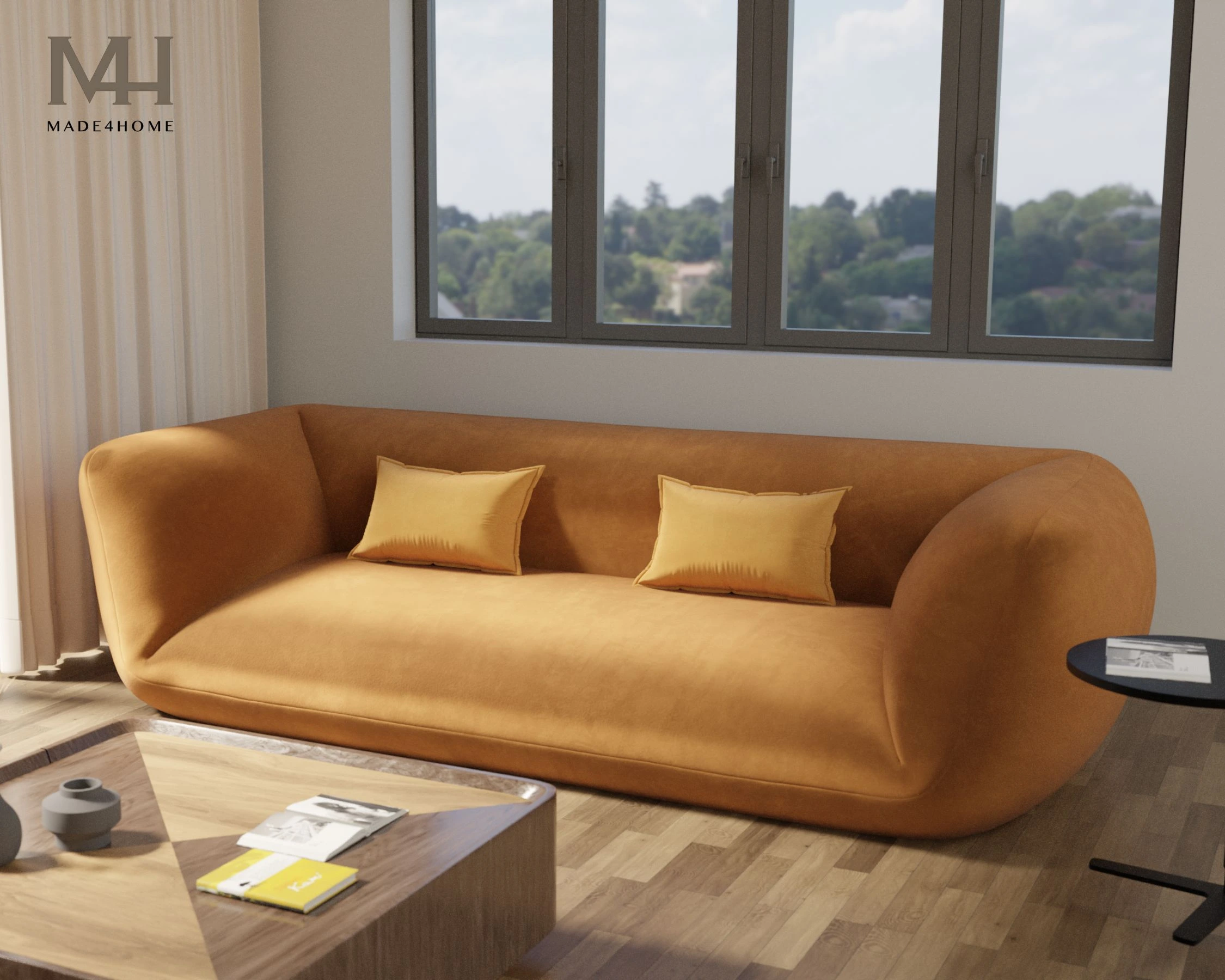 Sofa Meringa - Êm Ái Tựa Mây, Mịn Màng Như Nhung