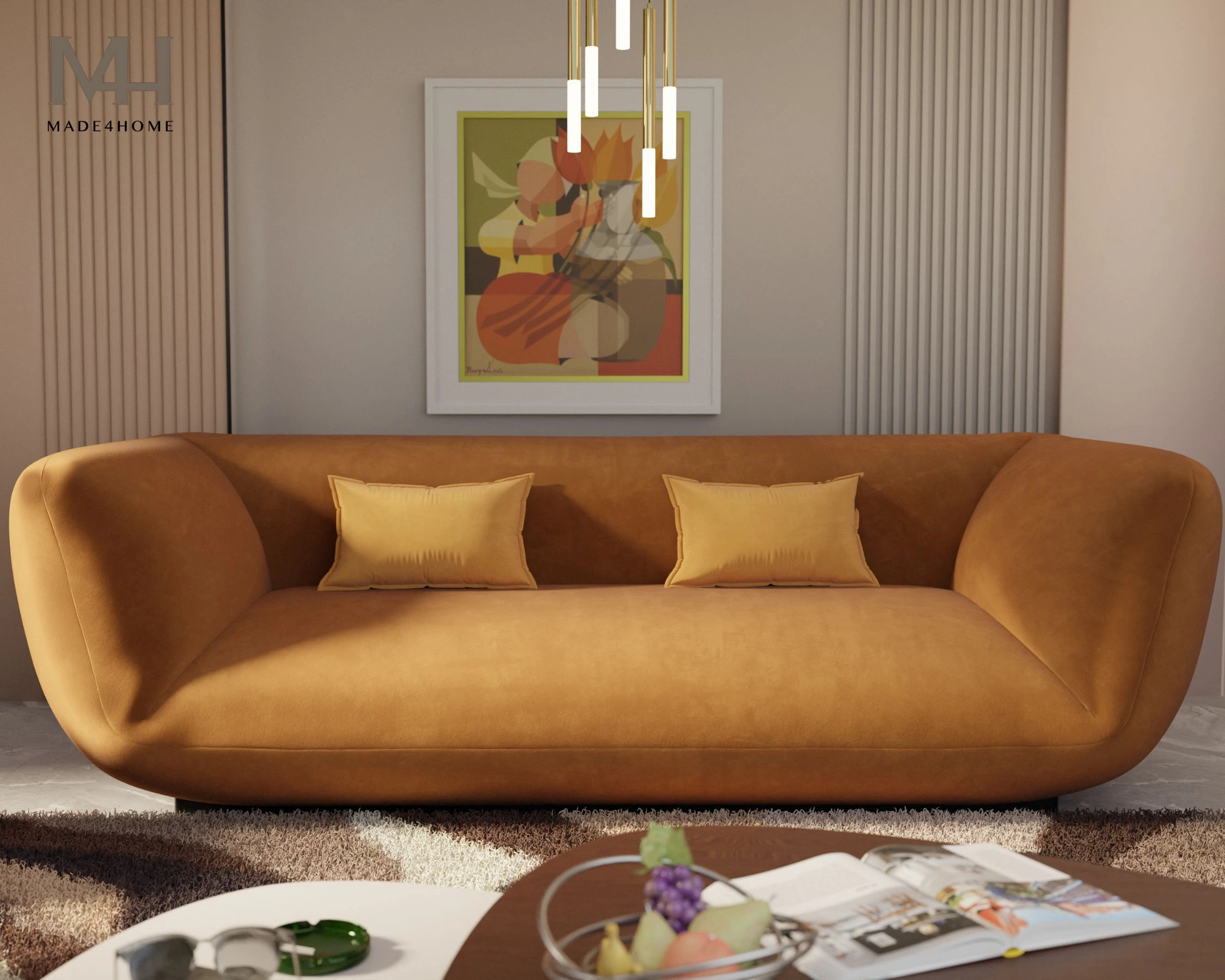 Sofa Meringa - Êm Ái Tựa Mây, Mịn Màng Như Nhung