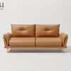 Sofa Somiya – Sofa giả da cao cấp khung gỗ tự nhiên phong cách hiện đại