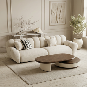 Home 89 Sofa Cosyne – Sofa vải nhung bền đẹp, form dáng hiện đại, khung gỗ chắc chắn