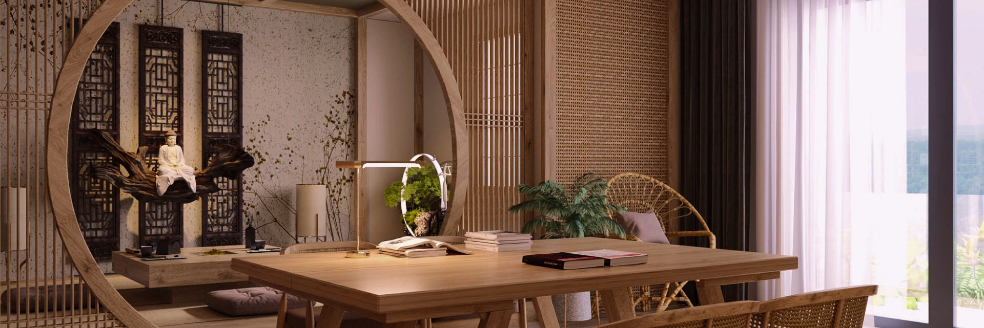 Trang trí tạo điểm nhấn cho không gian