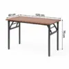 Bàn Làm Việc Gấp Gọn Bruno 120x60 – Thiết Kế Tiện Lợi, Chân Sắt Chắc Chắn, Mặt Gỗ MDF Cao Cấp 9 Bàn Làm Việc Gấp Gọn Bruno 120x60 – Thiết Kế Tiện Lợi, Chân Sắt Chắc Chắn, Mặt Gỗ MDF Cao Cấp