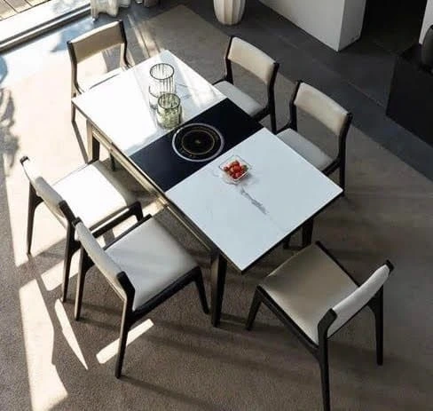 Bàn ăn 6 ghế là lựa chọn lý tưởng cho gia đình Việt