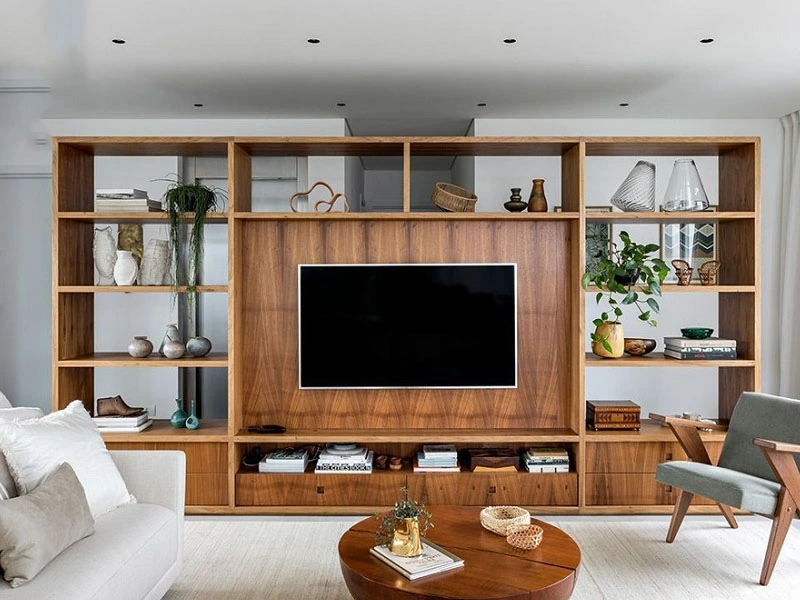 Trang trí decor kệ tivi đẹp và sang trọng