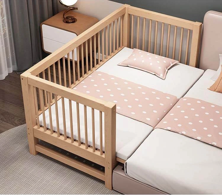 Giường cho bé nhỏ an toàn, dễ cho ba, mẹ quan sát