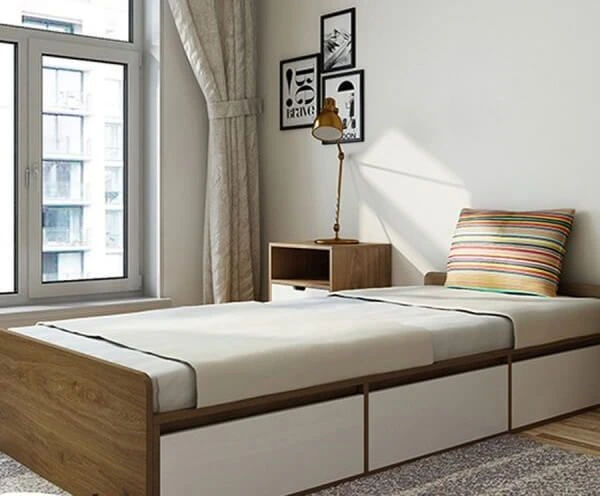 Giường đơn – Giải pháp tối ưu nội thất cho căn nhà bạn
