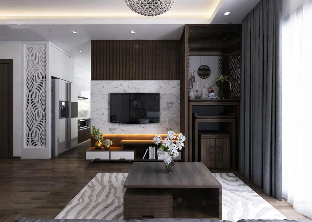 Bố trí bàn thờ trong căn hộ chung cư Bố trí bàn thờ trong căn hộ chung cư
