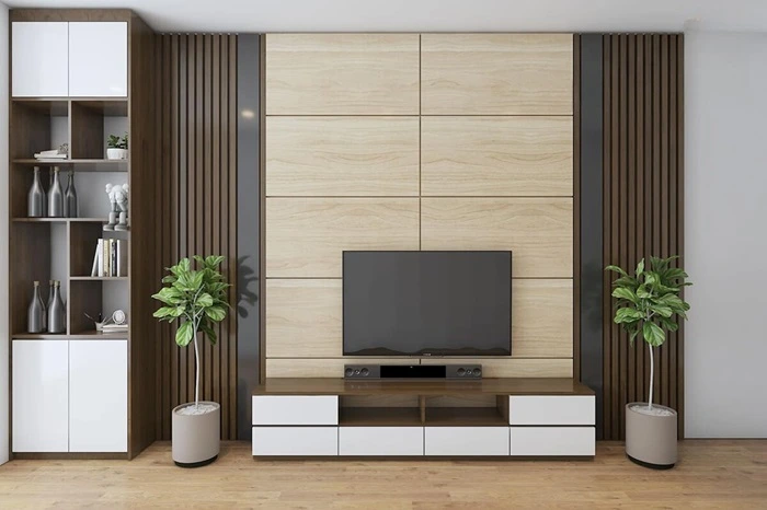 Kệ tivi nhựa giả gỗ sang trọng Kệ tivi nhựa giả gỗ sang trọng