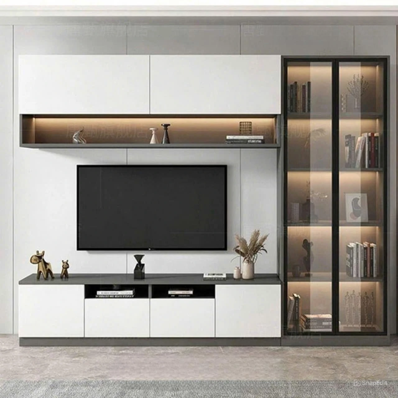 Kệ tivi nhựa phủ bóng hiện đại Kệ tivi nhựa phủ bóng hiện đại