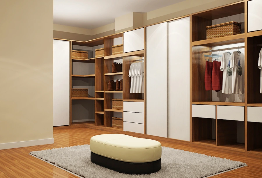 Khử mùi phòng ngủ gỗ công nghiệp