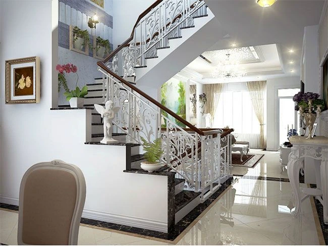 Những lưu ý cần tránh khi trang trí chân cầu thang