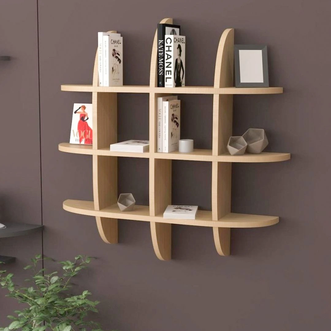 Kệ sách treo tường mini hiện đại