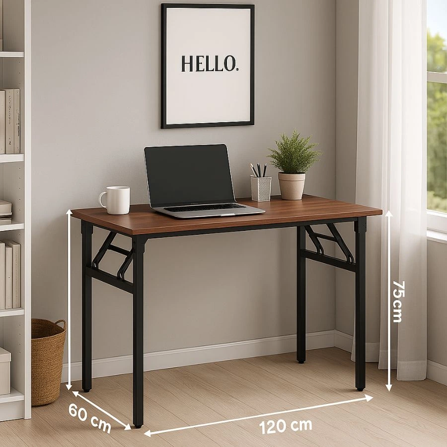 Bàn Làm Việc Gấp Gọn Bruno 120×60