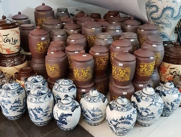 Hủ đựng gạo phong thủy đa dạng