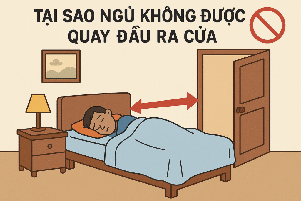 Tại sao ngủ không được quay đầy ra cửa? quan niệm nhân gian cần làm rõ