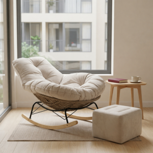 Ghế Thư Giãn Bập Bênh Dây Rope Cloudy