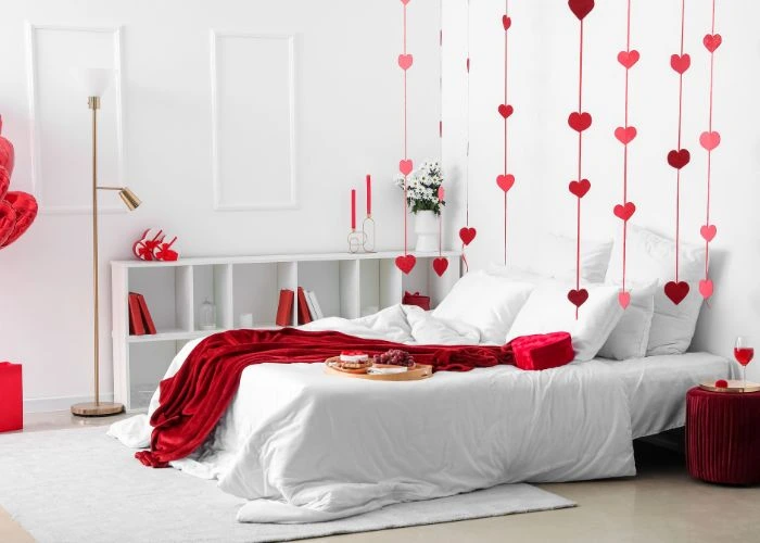 Nội thất phòng cưới lãng mạn cho vợ chồng