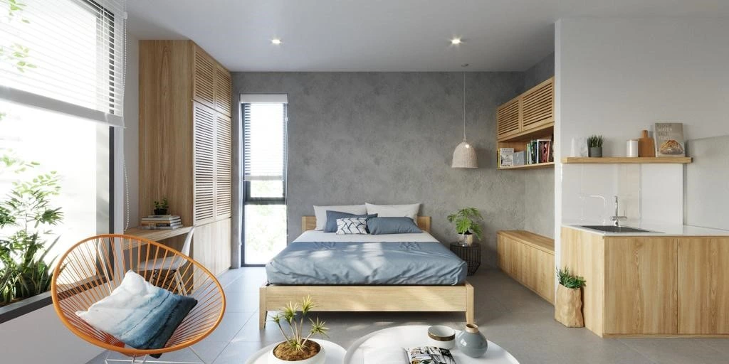 Decor phòng Studio đẹp, sang trọng