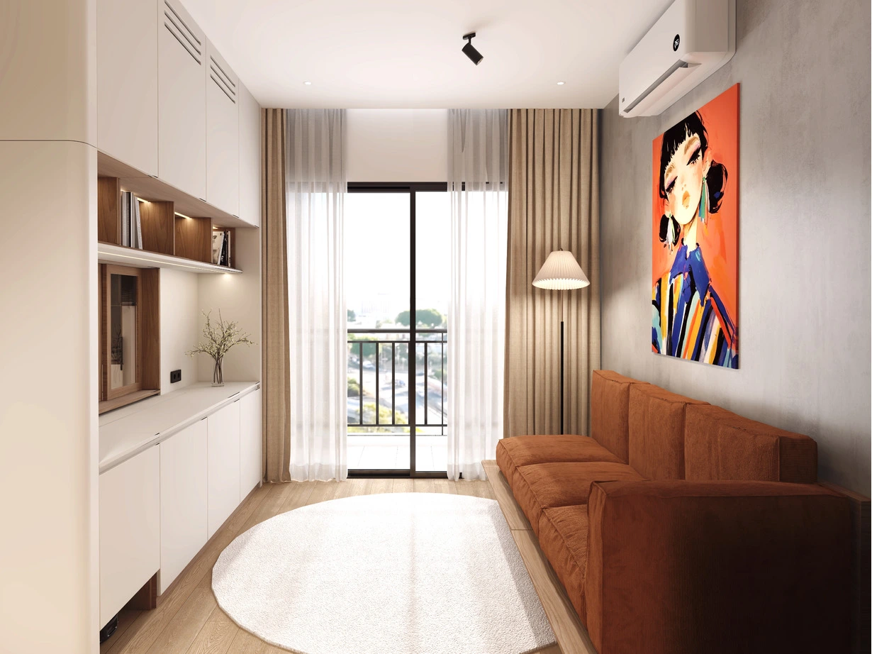 Xu Hướng Trang Trí Phòng Khách Chung Cư Nhỏ Năm 2025