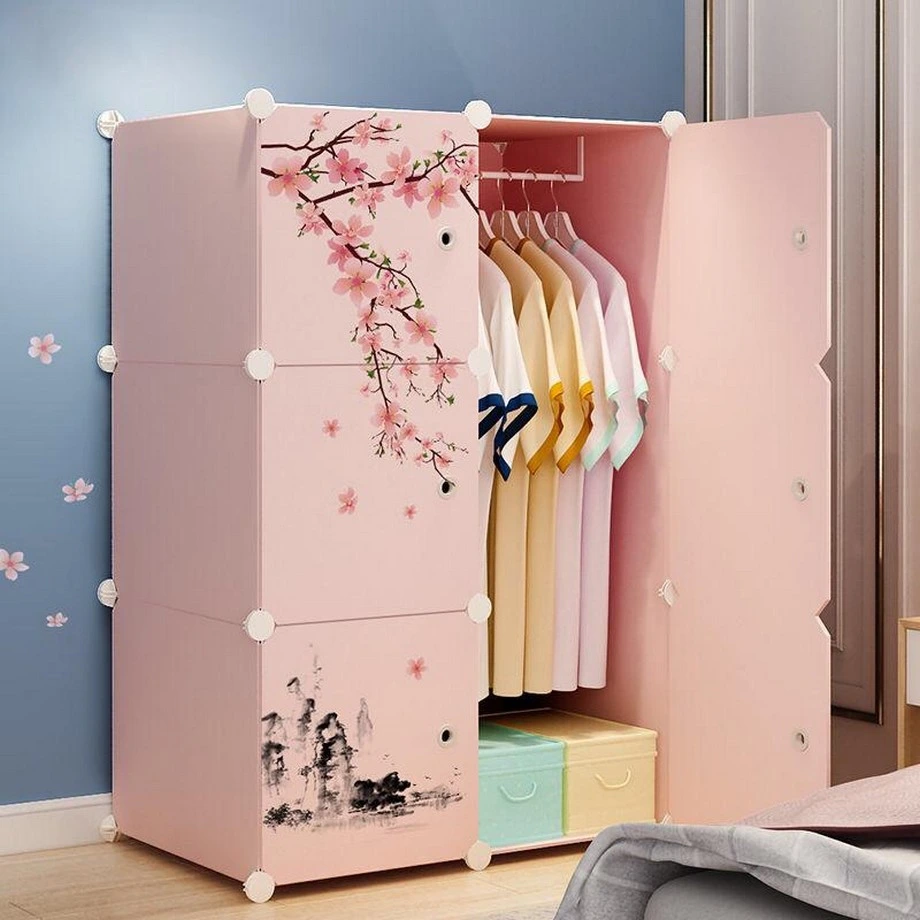 Tủ quần áo lắp ráp hiện đại Tủ quần áo lắp ráp hiện đại