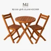 Bộ Bàn Ghế Gỗ Tràm Ban Công Made4Home