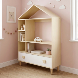 Kệ Sách Hình Ngôi Nhà Made4Home – Gọn Gàng, Sáng Tạo, Đầy Cảm Hứng