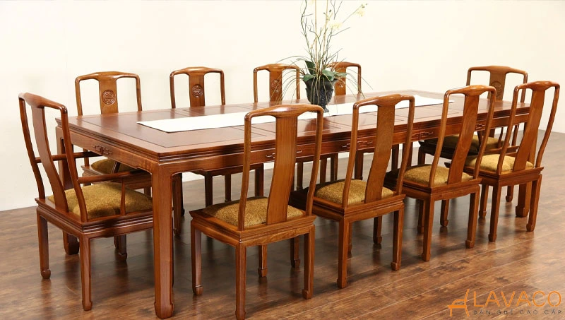 Mẫu Bàn Ghế Gỗ Cẩm Lai Cao Cấp Sang Trọng