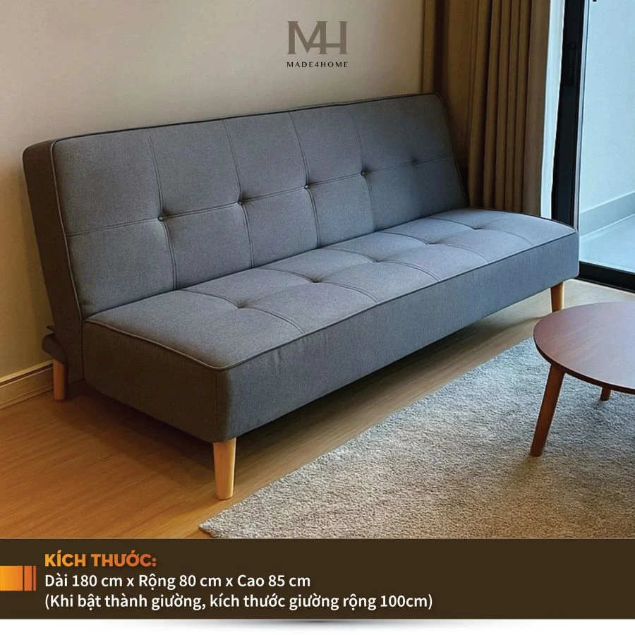 Sofa Bed Godwin – Gập Mở Tiện Lợi Sofa Bed Godwin – Gập Mở Tiện Lợi