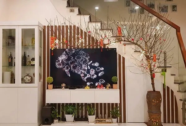 Trang trí Tết trong nhà là truyền thống lâu đời của người Việt