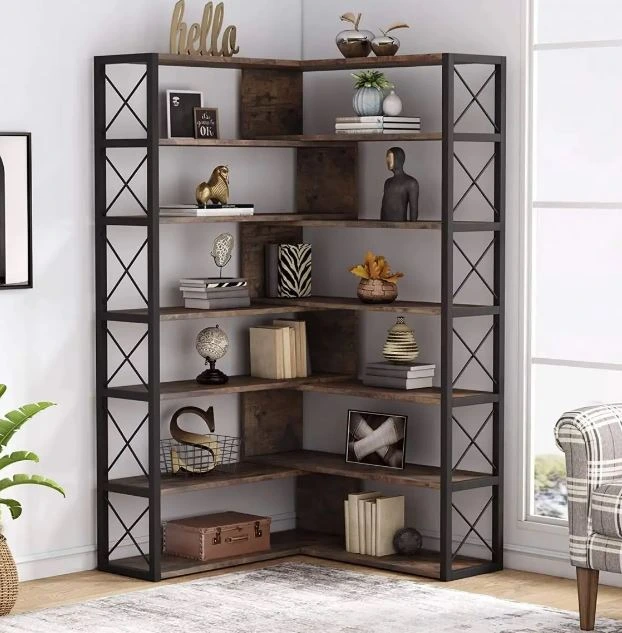 Các Loại Kệ Sách Góc Tường Phổ Biến Hiện Nay