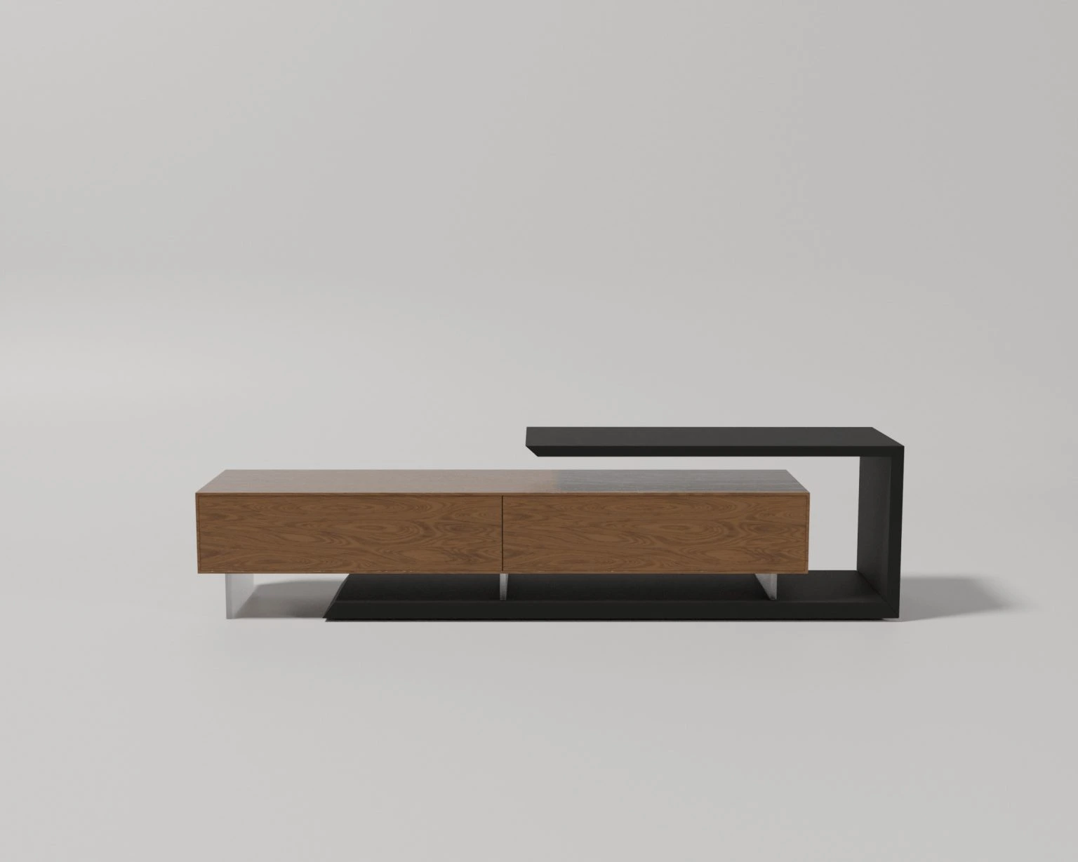 Kệ Tivi Hiện Đại Nocturne (Gỗ MDF phủ veneer sồi)