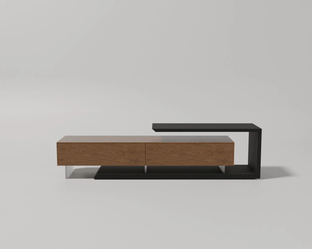 Kệ tivi hiện đại NOCTURNE gỗ MDF phủ veneer sồi chống trầy