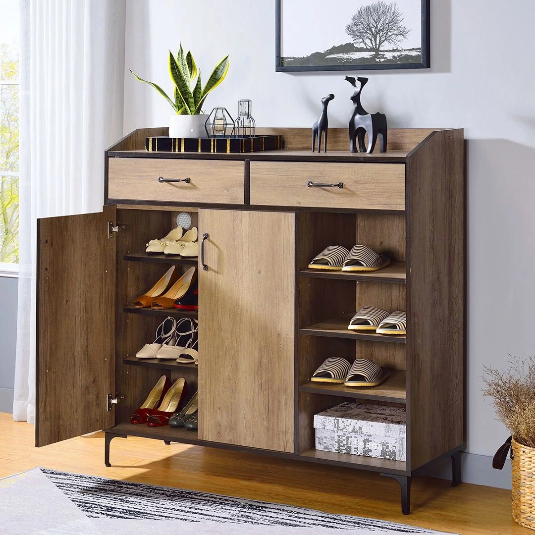 Những Mẫu Tủ Giày Gỗ Đẹp, Tiết Kiệm Diện Tích Năm 2025