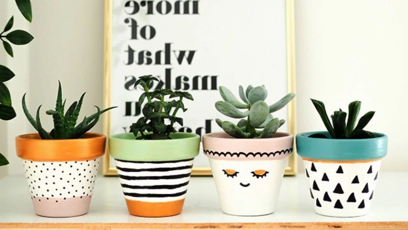 Chậu Cây Trang Trí Đẹp – Xu Hướng Decor Không Gian Sống Hiện Đại 2025