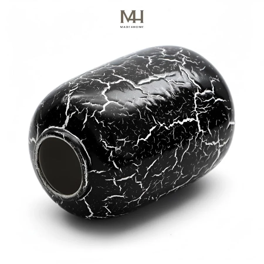 Bình hoa gốm sứ Still trang trí decor họa tiết rạn Made4Home - Kích thước 27x17cm