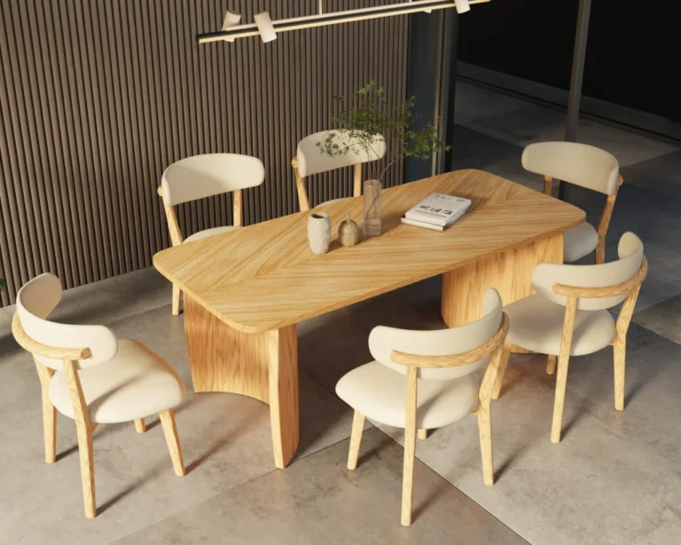 Mẫu Bàn Ăn Gỗ Tự Nhiên Đẹp, Cao Cấp Và Đáng Mua Nhất